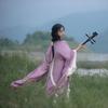 Charming Women's Suit Hanfu Set with Chinese Wei Jin Dynasty Style