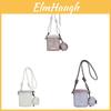Summer Girls Small Clear Shoulder Bag With Zipper Closure For Daily Use