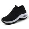 Spring Women Sneakers Shoes Autumn Flat Slip On Platform Tenis For Women Breathable Mesh Sock Sneakers Shoes Zapatos De Mujer