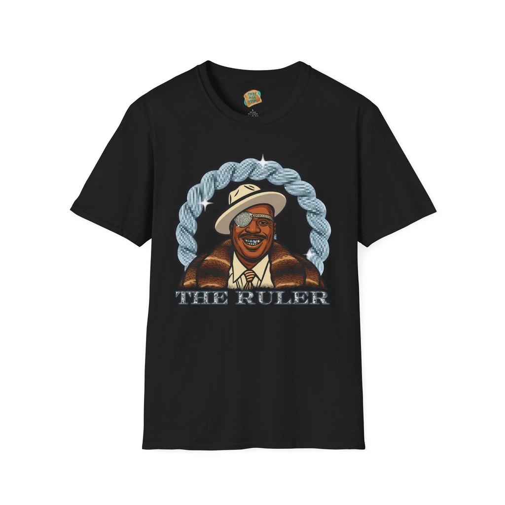 2025 Summer The Ruler Hip Hop 80s 90s Rap Legend Old School Hip Hop Graphic Shirt Retro Rapper Art Shirt for Music Lovers Y2k