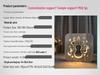 Innovative 3D LED Coffee Night Light for Bedroom Ambiance - Unique Gift FS-T1879W