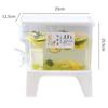 Cold Water Jug With Tap Water Beverage Dispenser Fruit Teapot Cold Waterlemonade