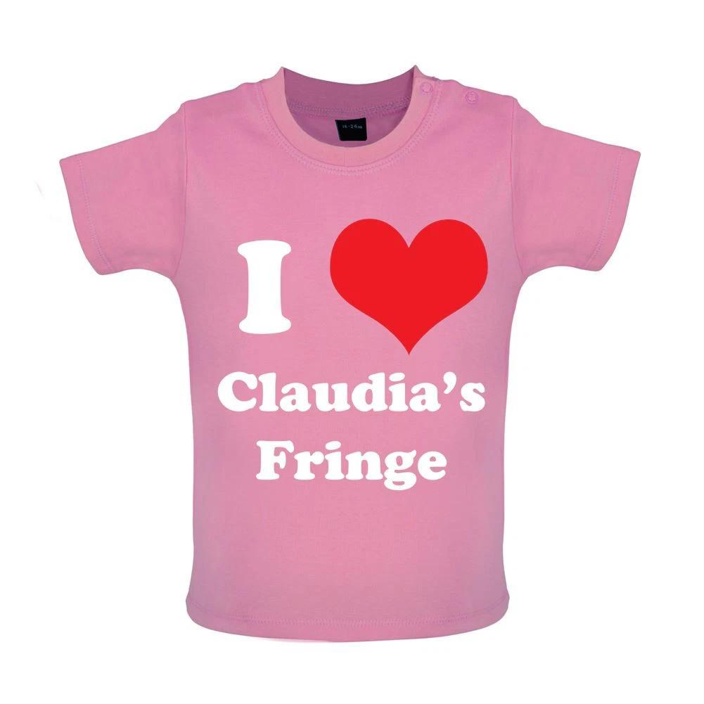

I Love Claudias Fringe - Baby T-Shirt / Babygrow - Traitor Traitors TV Show 130