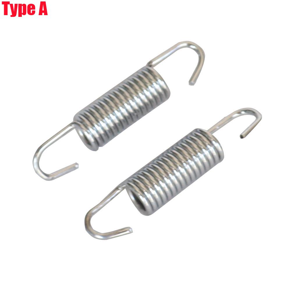 Motorcycle Stainless Steel Spring Hooks Hooking Engine Accessories Motorcycle modified exhaust spring pull reed