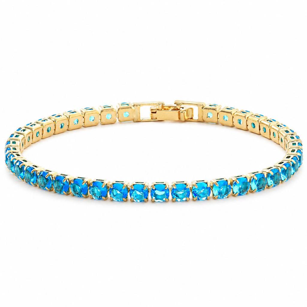Women's High-End Zircon Crystal Bracelet - Elegant Fashion Accessory