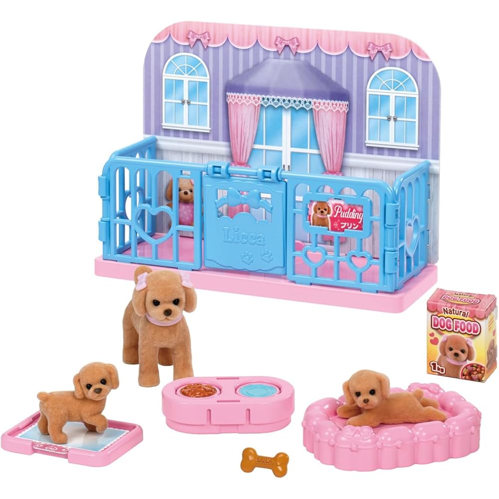 

Takara Tomy Licca-chan Room Set LG-04 with Princess Theme and Accessories