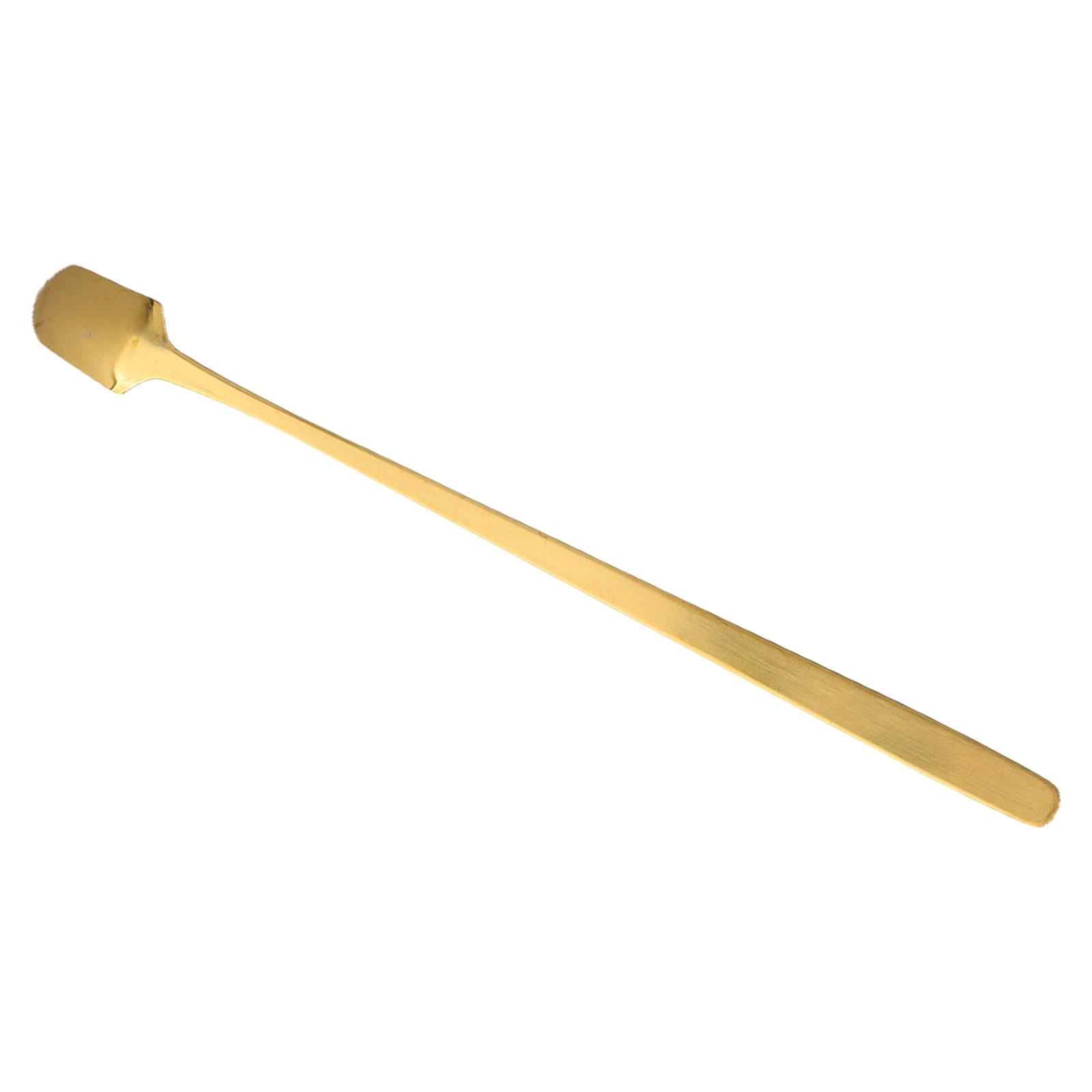 

Кофейная ложка Ложка Чайная ложка Ложка Нержавеющая сталь Gold 17cm