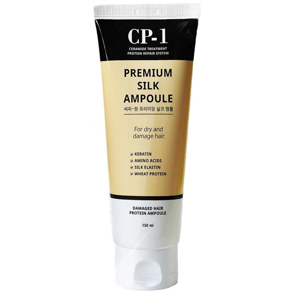 Serum bez spłukiwania z proteinami jedwabiu Premium Silk Ampoule Esthetic House CP-1 150 ml