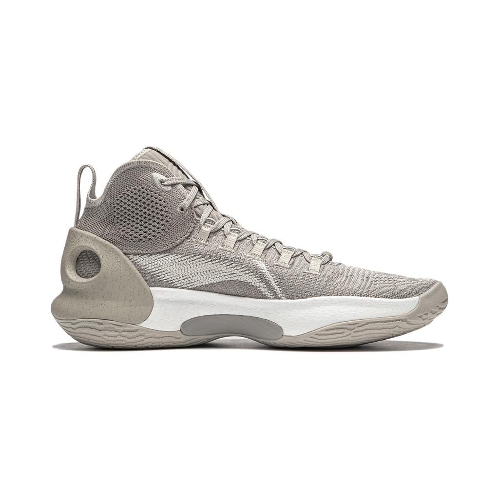 Li Ning Yu Shuai Ultra Rock Professional Basketball Shoes Men Sneakers Stone-Grey ABAU003-6