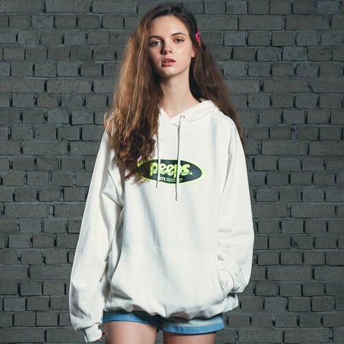 Pips Basic Logo Hoody(Ivory) White/Free