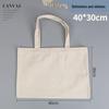 Custom Wear-Resistant Graduation Souvenir Canvas Tote Bag with Ribbon