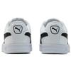 PUMA Smash Vulc Retro Casual Skateboarding Shoes Unisex White Black Shoe 'White Black' Men's 385554-01