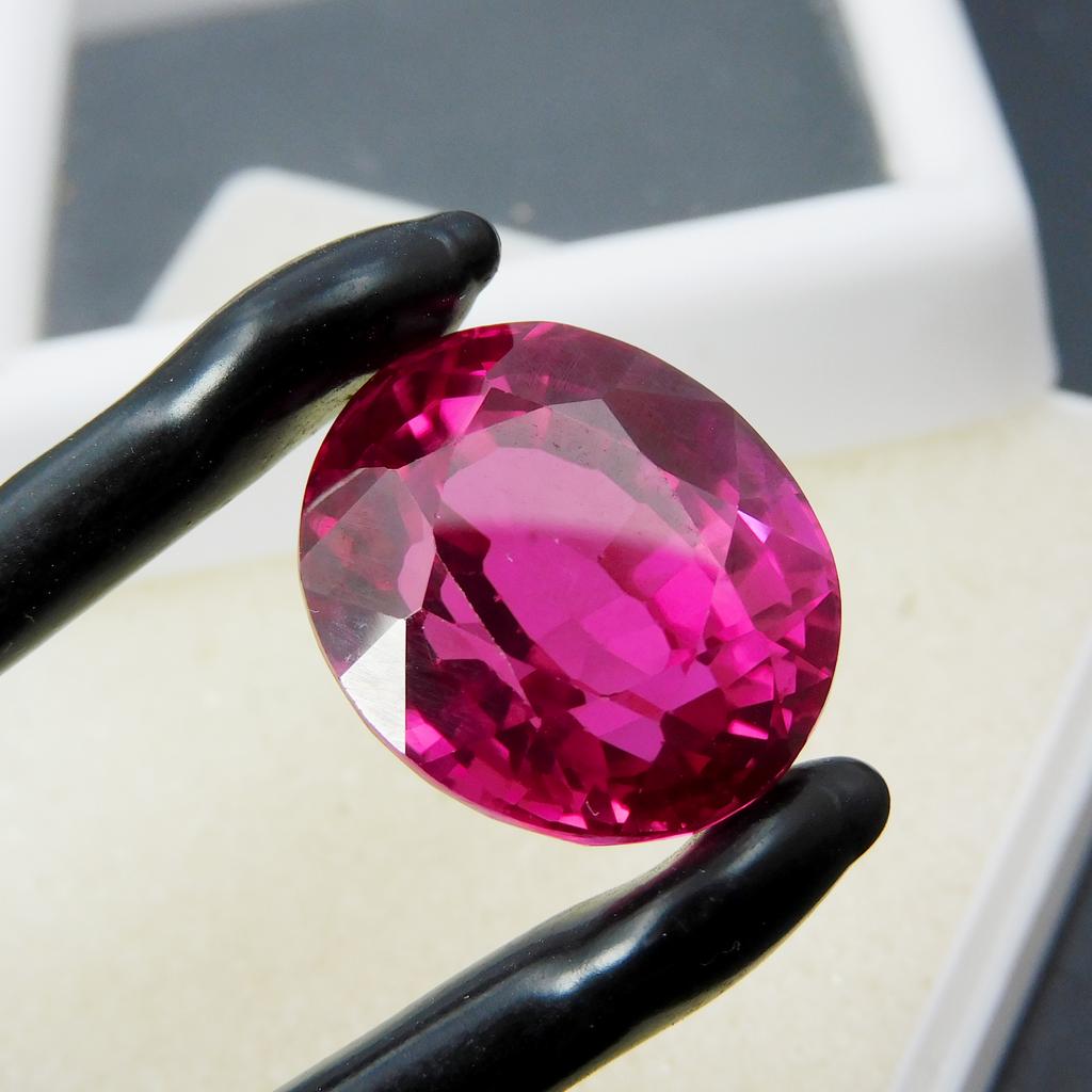 Natural Pink Sapphire Loose Gemstone Oval Cut Excellent Cut 25.00 ct September Birthday Birthstone