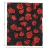 Rose Flower Silk Scarf With Breathable And Warmth For Women Fashion Accessory