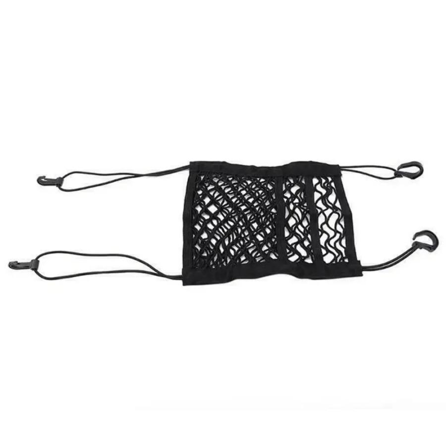 Car Seat Back Mesh Net Organizer Storage Bag Strong Elastic Holder for Between Seats Chair Pocket Interior Accessories
