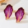 Timeless High-end Texture Earrings 1 Pair Women Multi-Layer Fired Colorful