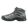 Salomon X Ultra Pioneer Shock Absorbing Slip Resistant Durable Mid Top Outdoor Functional Shoes Women Shoes Ebony 416712