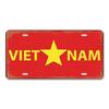 High Definition Metal Tin Sign Vintage License Plate Style Country National Flag Themed Retro Wall Art Decor for Home Bar Pub