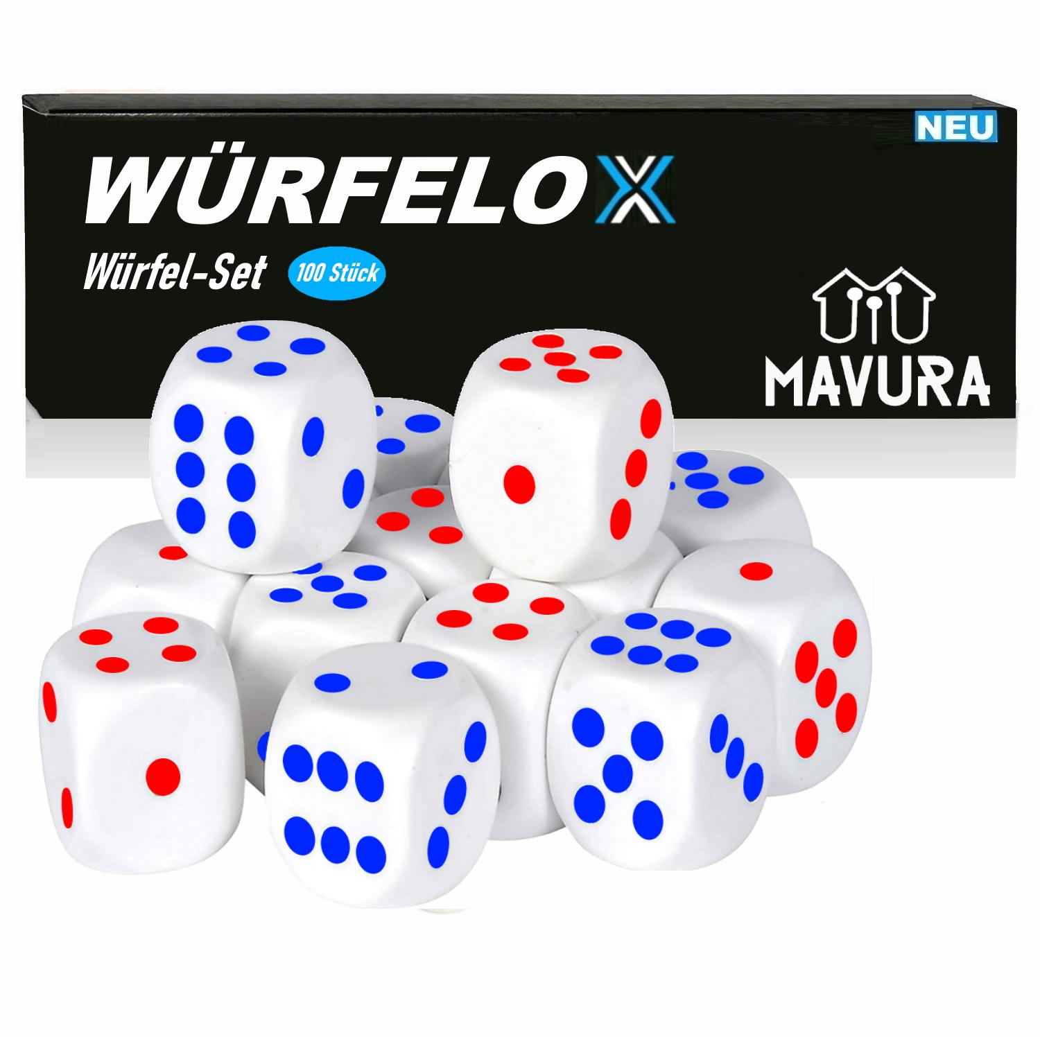 

DICELOX dice game dice dice game f. Board Rolls Tabletop Games Set of 100