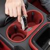 Silikon Auto Becherhalter Für Porsche Cayenne Macan Mittelkonsole Flaschenhalter Einsatz Anti Rutsch Getränke Organizer Auto Zubehör