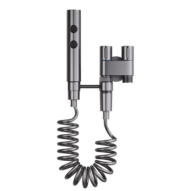 Handheld Bidet Sprayer Badezimmer Zubehör Bidet Dusche Anal Reinigung Hygienische Dusche Wasserhahn Frauen Dual Auslauf Ventil