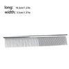 Pet Comb Fur Removal Shedding Grooming Supplies Handily Grip Dog Brush Plastics Hair Remover Non-slippery Pets Slicker