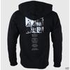 Hanorac cu fermoar complet Burzum Aske unisex pentru adulți