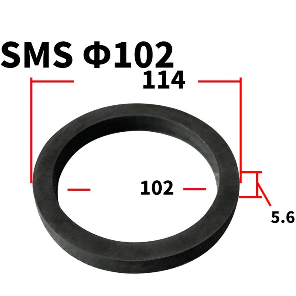 19 25 32 38 45 51 57 63 -159mm EPDM Flat Seal Gasket For Stainless SMS Union Sanitary Homebrew