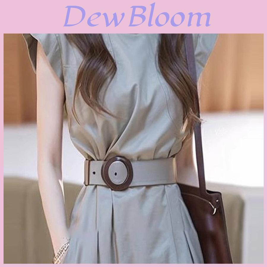 Spring Casual Knit Dress With Long Sleeves And Round Neck For Women