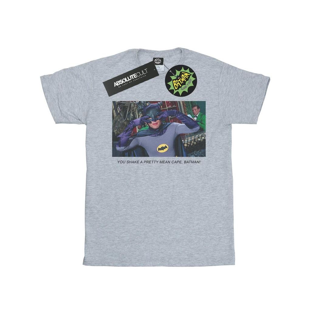 DC Comics Boys Batman TV Series Mean Cape T-Shirt