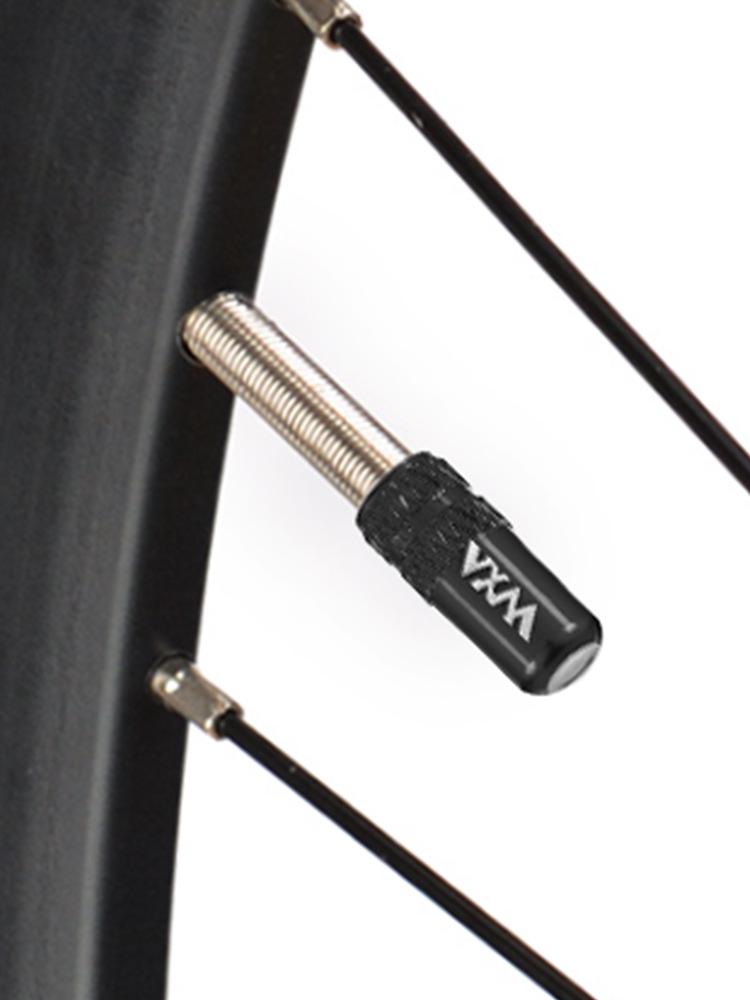 Aluminiowy stop Kapsel przeciwpyłowy na wentyl rowerowy i adapter konwertujący Presta na Schrader