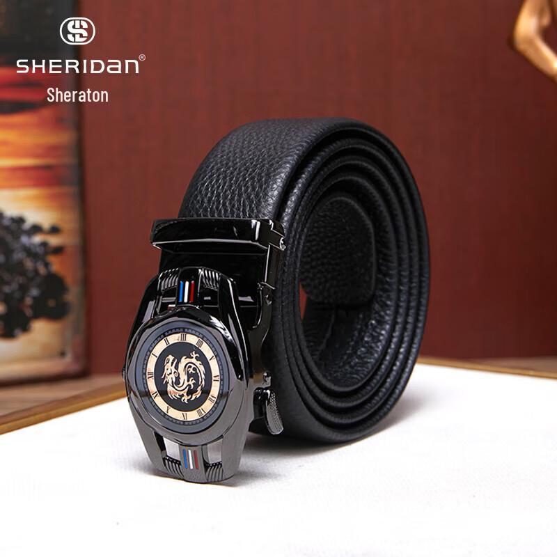 

Sheridan Men s Automatic Buckle Top-Grain Leather Belt 110cm