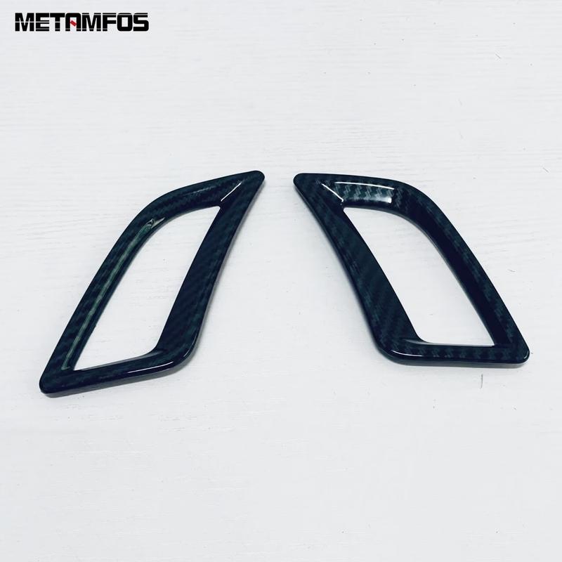 For Toyota Alphard Vellfire 2024 2025 2026 Matte Front Upper Air Condition Vent Outlet Cover Trim Sticker Interior Accessories