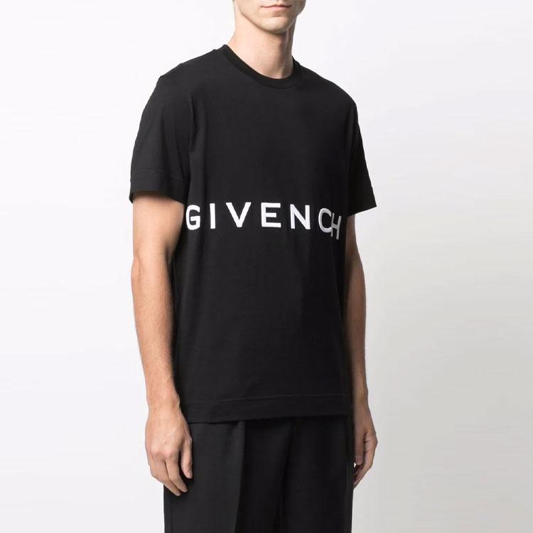Givenchy 4G Logo T Shirt BM716B3Y6B-001