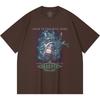 230 Gsm 100% Βαμβακερό T-Shirt Heavy Metal Μπάντα Ροκ Δημοφιλής Μουσική Εκτύπωση Unisex Βαμβακερό T-Shirt