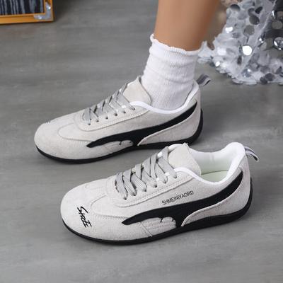 New Women's Running Shoes | Flat Lace-Up Soft Sole Lightweight Versatile Casual Athletic Sneakers