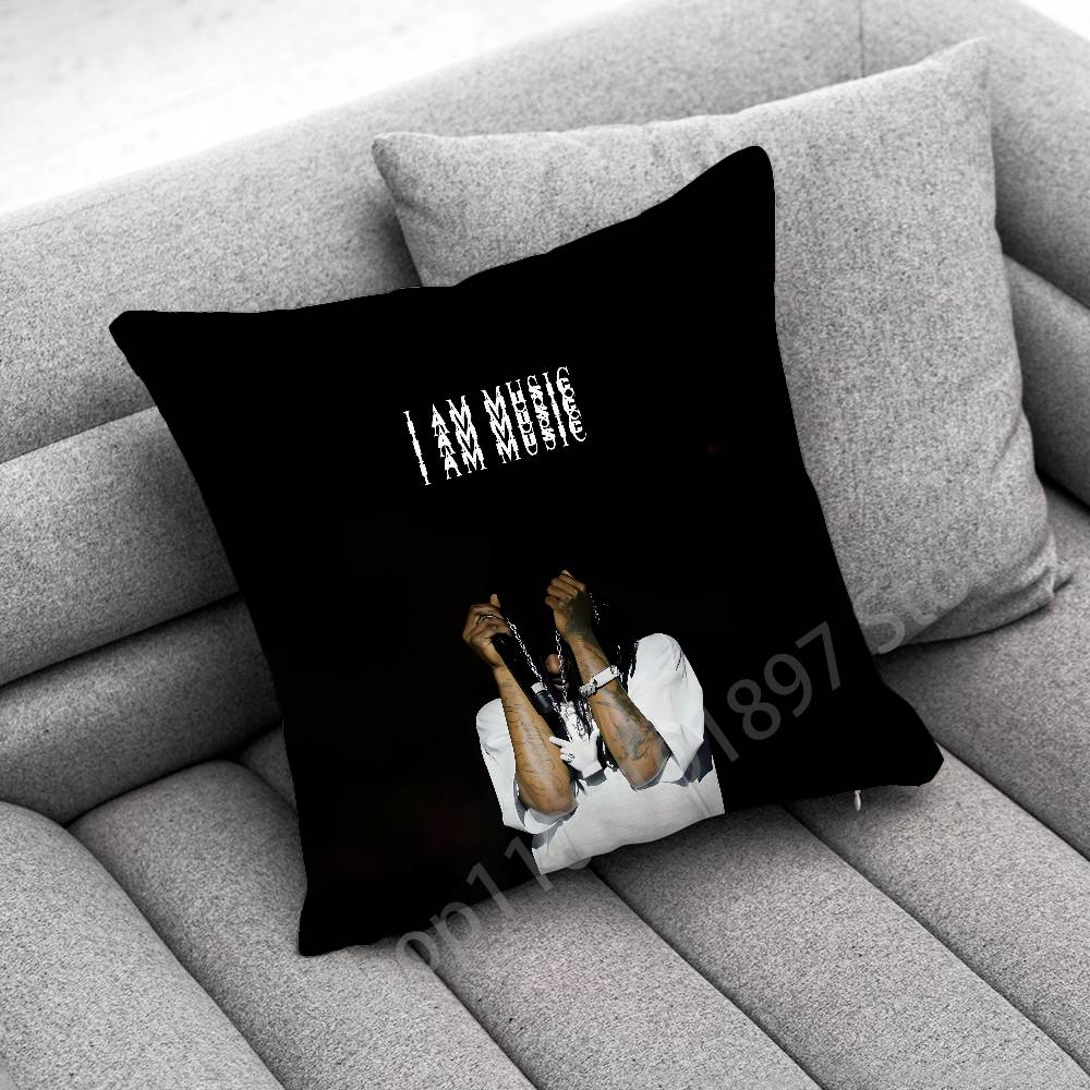 Federa per Cuscino Decorativo P-Playboi C-Carti Music Whole Lotta Red Per 50x50cm 40x40cm 45x45cm 30x30cm Quadrata Federa per Cuscino da Camera