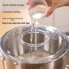 Smart Touch Stainless Steel Dough Maker: Kneads, Proofs, Ferments, & Makes Bread and Mantou with Constant Temperature Control
