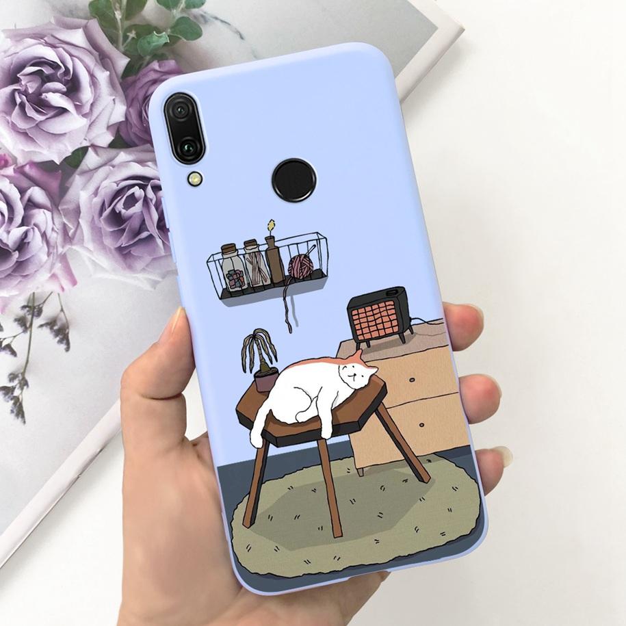 For Huawei Y9 Prime 2019 Case Shockproof Astronaut Silicone Soft Fundas For Huawei Y9 Y 9 Prime 2019 STK-LX3 JKM-LX3 Phone Cover