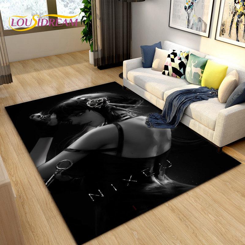 SPY×FAMILY Japan Anime Cartoon Area Rug,Carpet Rug for Living Room Bedroom Sofa Doormat Decoration, Kids Play Non-slip Floor Mat