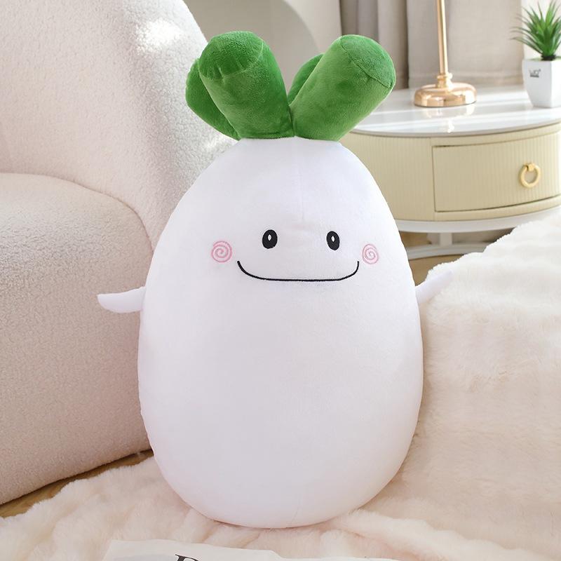 Cartoon Fruit Plush Toy Vegetable Pillow Large Rag Doll Birthday Gift Girl Grab Machine Doll