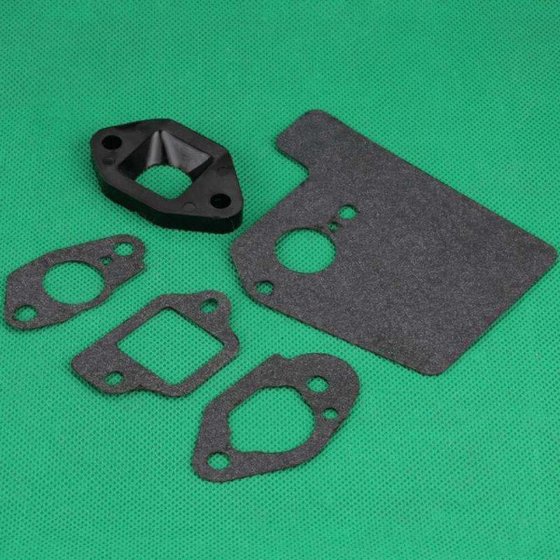 Carburetor Insulator Spacer Gasket Garden Power Tools Accessories Engine Carburetor Muffler Gasket Heat Insulation