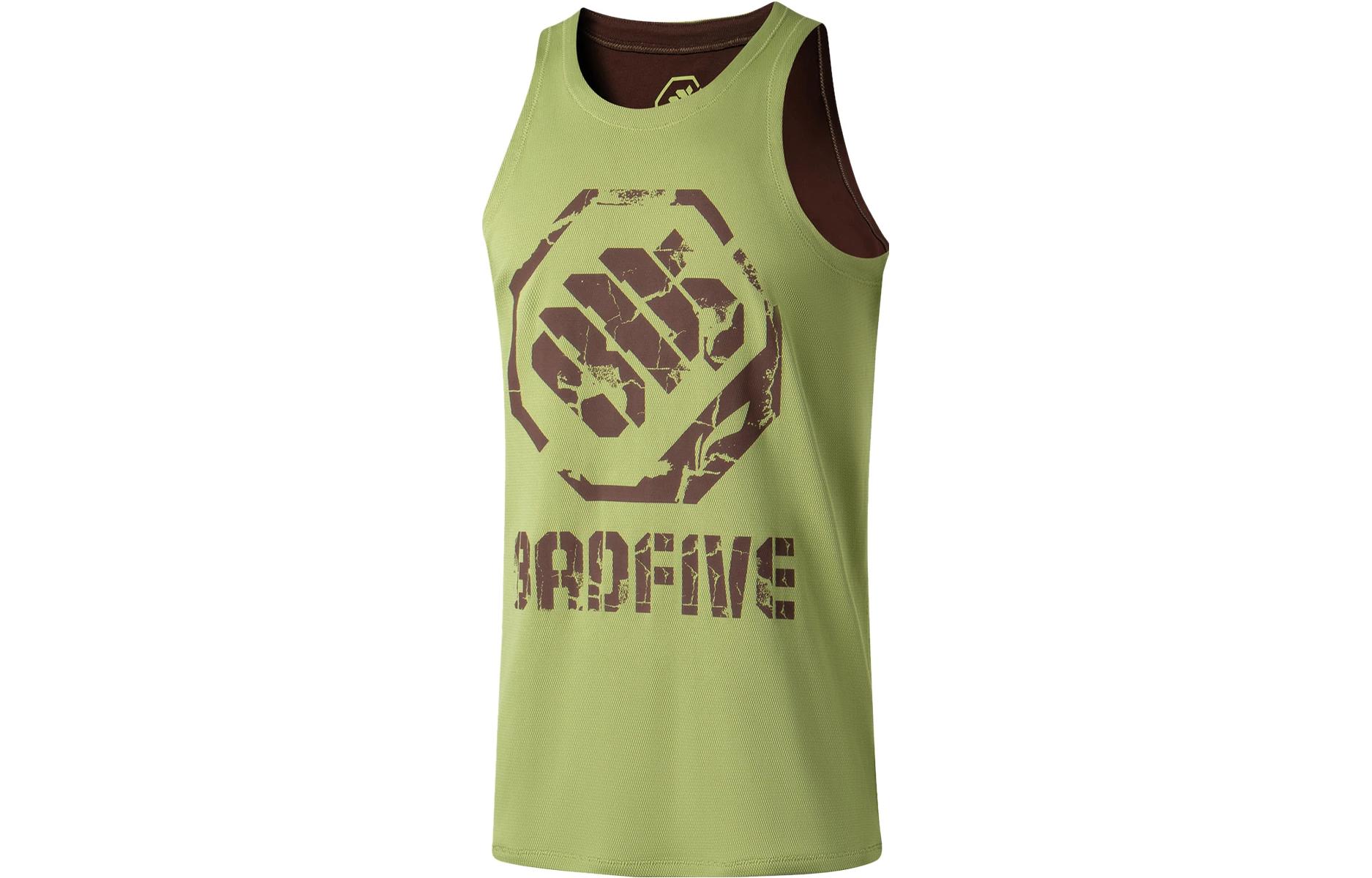 Li Ning Badfive Tank Top Men s Moss Green AAYT011-3 3XL