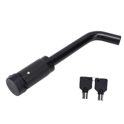 Trailer Hitch Receiver Lock Diameter 5 8 Inch Bent Pin Anti Theft Carbon Steel Hitch Pin Lock for 2 Inch and 2 1 2 Inch