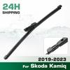 Rear Windshield Wipers Blades,Premium All-Season Wiper Blades Replacement For Skoda Kamiq 2019-2023,Natural Rubber Bayonet,Easy To Install 13″