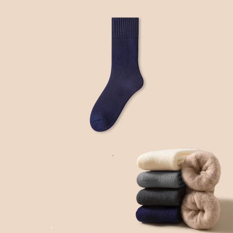 1/3/5 Pairs of Black Thermal Socks with Insulated Brushed Inner and TOG Rating 2.3 for Extreme Cold Weather