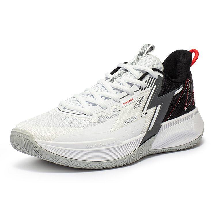 Scarpe da Basket 361 Big3 Team Basse Uomo Nero Bianco 672411123-1