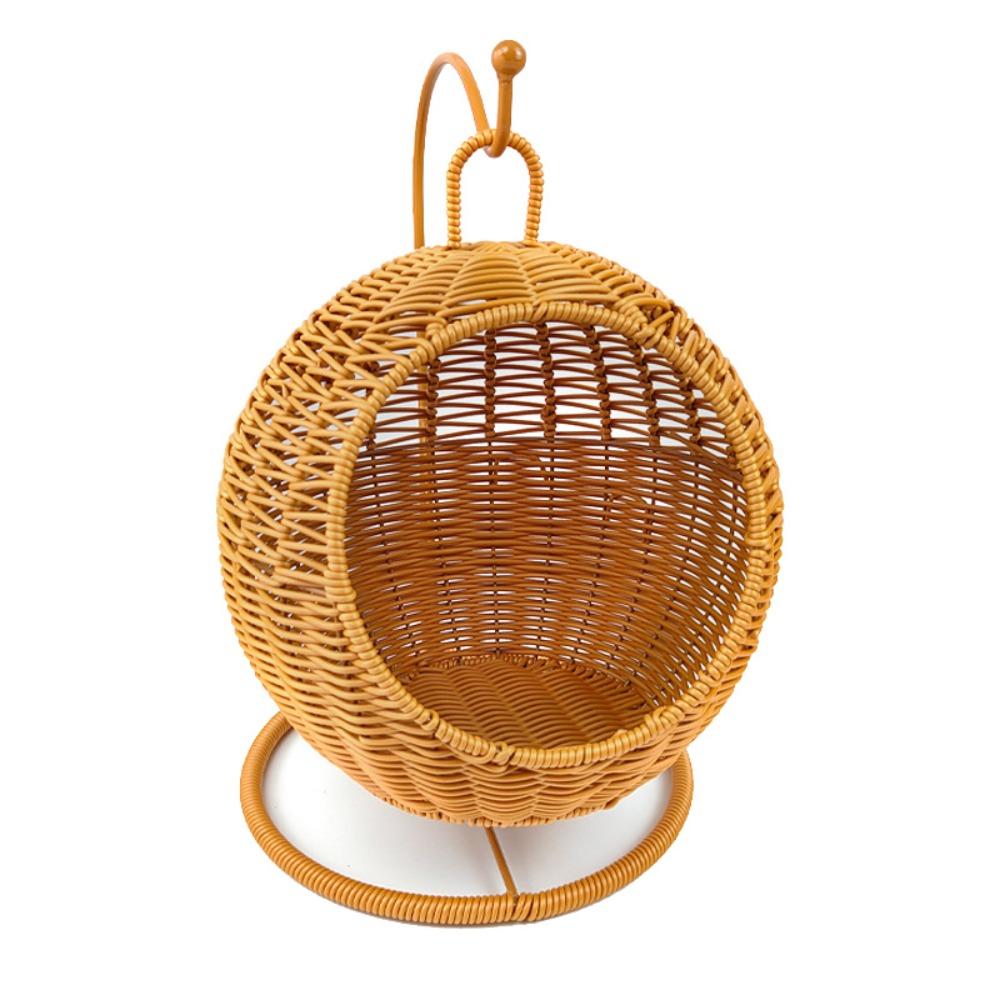 with Handle Imitation Vine Weaving Basket Multipurpose Storage Basket Desktop Clutter Sorting Box Height 36cm 3550₽