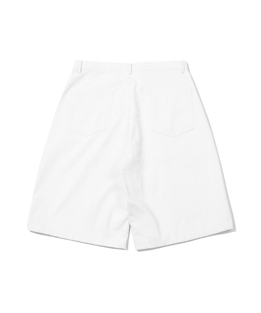 GNOK Bermuda Denim Shorts [White]