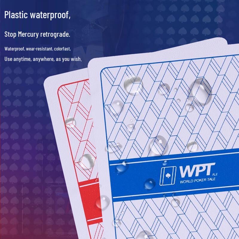 BRWPT Plastic Texas Hold'em Poker Cards